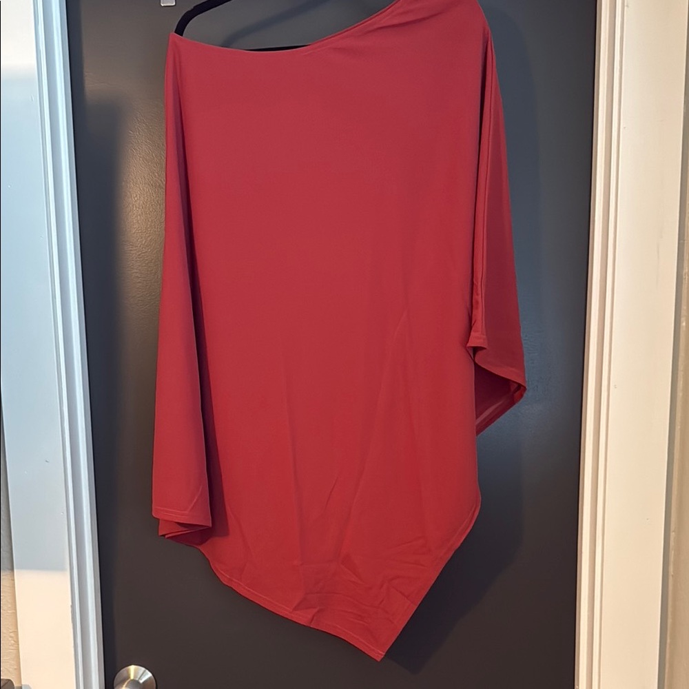 Elegant Red Women's Skirt
